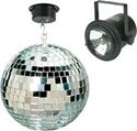 Picture of Miscellaneous Mirrored Ball with Motor 2 Spots