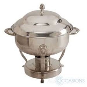 Picture of Table Accessories Chafer 8 qt Round Silver