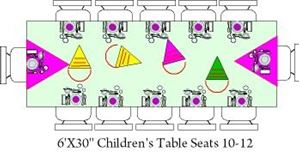 Picture of Table Children's 6' 