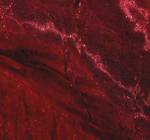 Crushed Iridescent Satin-Burgundy