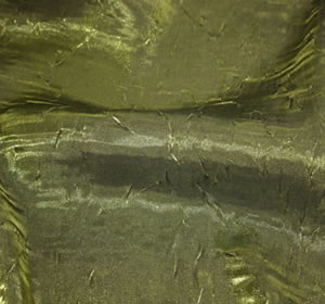Crushed Iridescent Satin-Moss