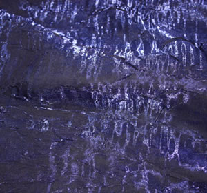 Crushed Iridescent Satin-Royal Blue